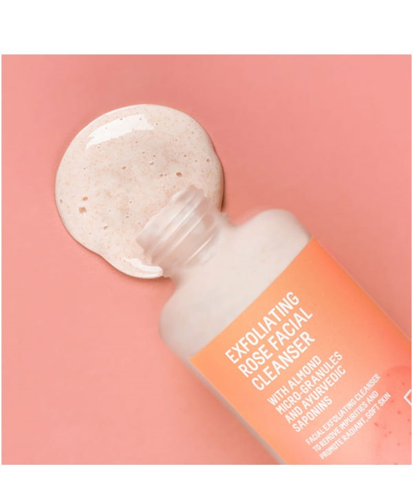 EXFOLIATING ROSE FACIAL CLEANSER