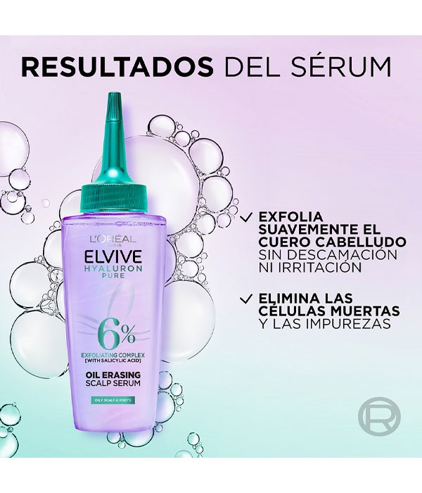 ELVIVE HYALURON PURE SERUM PURIFICANTE 6% PRE-CHAMPÚ