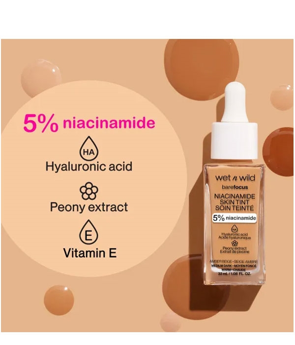 BARE FOCUS NIACINAMIDE SKIN TINT