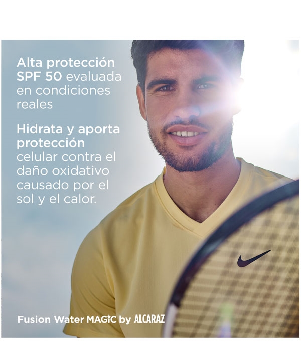 FUSION WATER MAGIC BY ALCARAZ SPF50