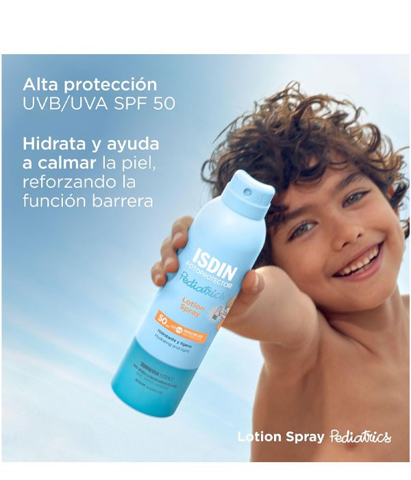 FOTOPROTECTOR LOTION SPRAY PEDIATRICS SPF50