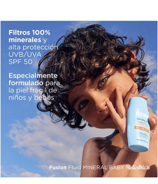 FUSION FLUID MINERAL BABY PEDIATRICS SPF50