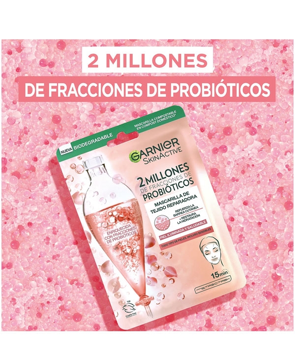 SKIN ACTIVE PROBIÓTICOS TISSUE MASK